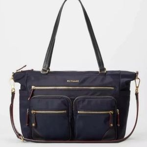 nwot MZ Wallace Black XL Tribeca Travel Bag